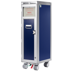 Aluflite Atlas half size waste trolley – Inflight galley equipment – Immediate delivery
