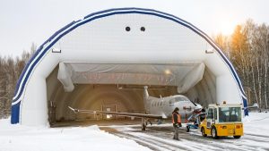 Inflatable Aircraft Hangar