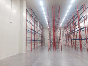 Remote Temperature Mapping of Cold Rooms