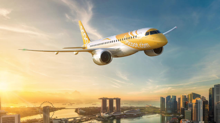 Scoot Embraer E190-E2