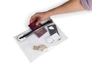 Reusable Clear Security Wallet for Passenger Belongings – tamper evident