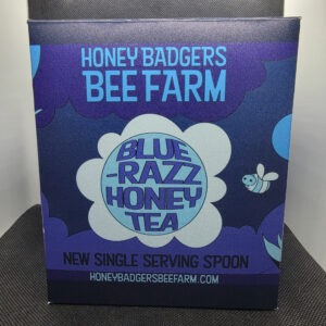 Blue Razz Honey Tea – Badger Honey Spoon